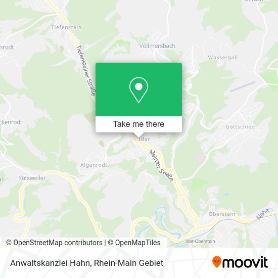 Карта Anwaltskanzlei Hahn