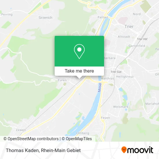 Карта Thomas Kaden