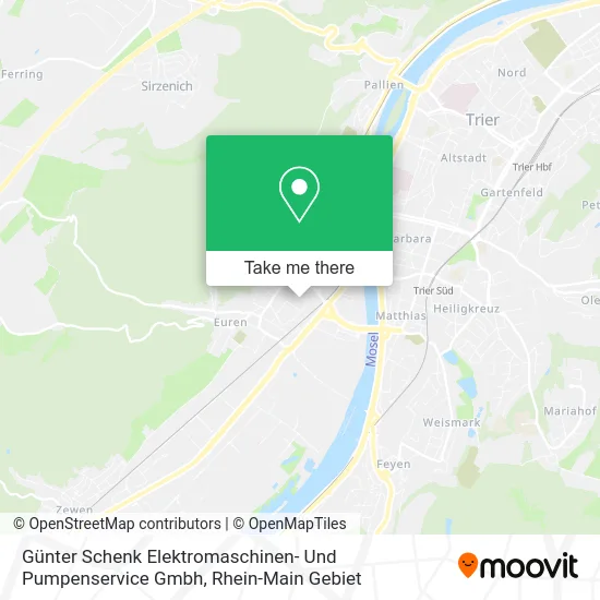 Карта Günter Schenk Elektromaschinen- Und Pumpenservice Gmbh
