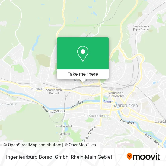 Карта Ingenieurbüro Borsoi Gmbh