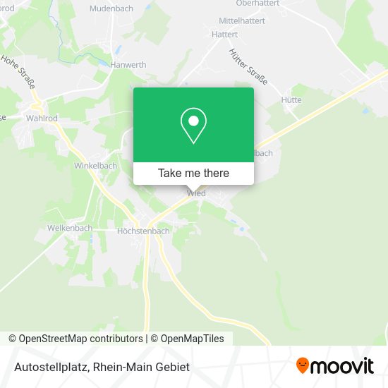 Карта Autostellplatz