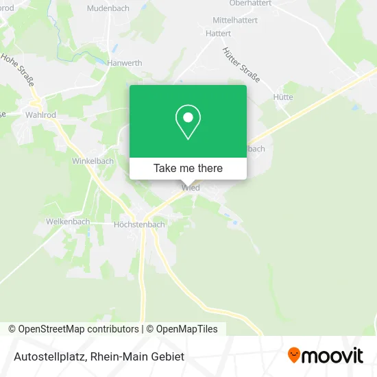Карта Autostellplatz