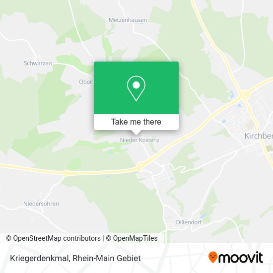 Карта Kriegerdenkmal