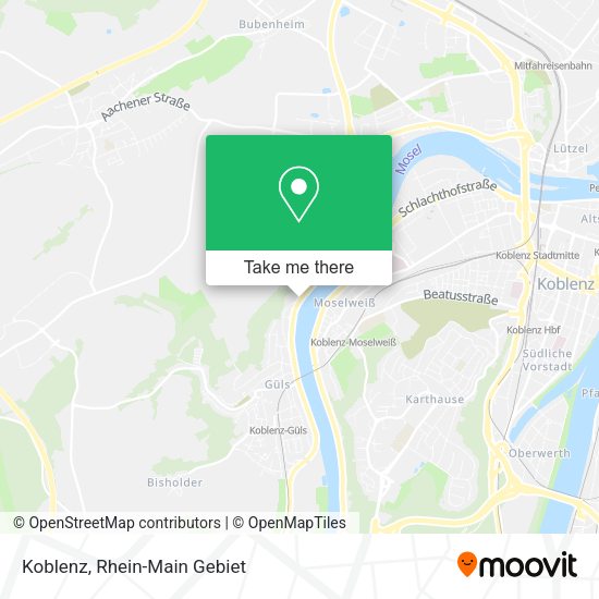 Карта Koblenz
