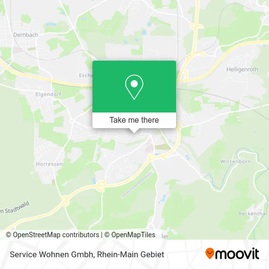 Карта Service Wohnen Gmbh