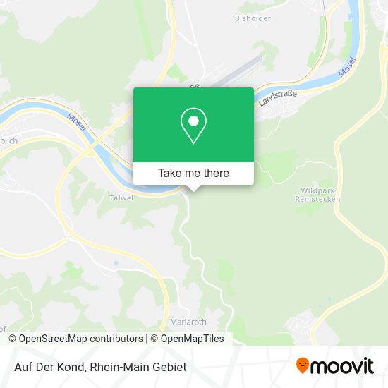 Карта Auf Der Kond