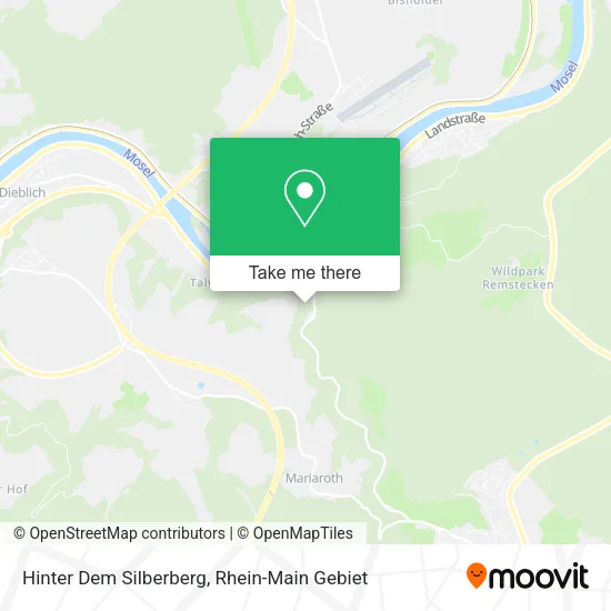 Карта Hinter Dem Silberberg