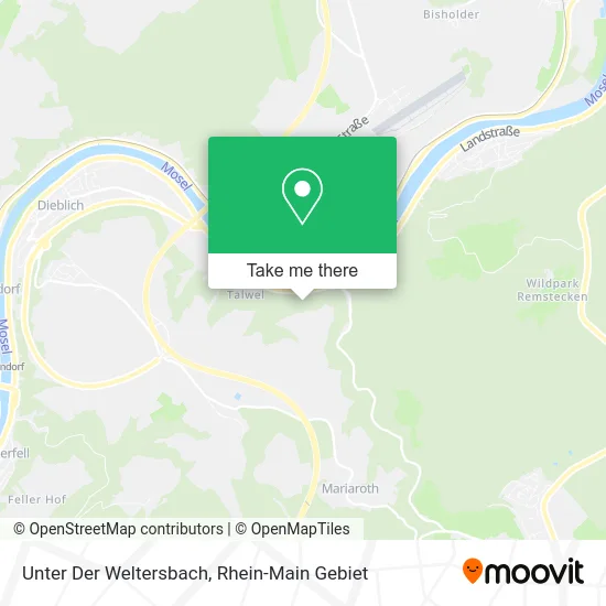 Карта Unter Der Weltersbach