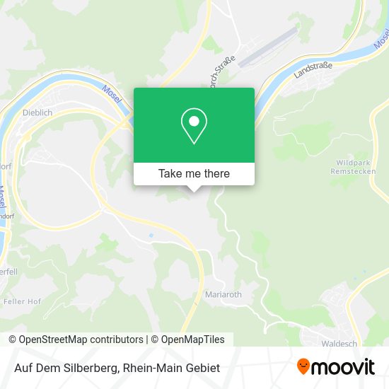 Карта Auf Dem Silberberg