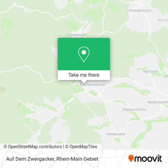 Карта Auf Dem Zwergacker