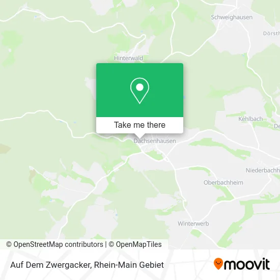 Карта Auf Dem Zwergacker