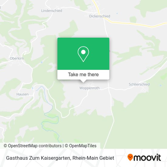 Карта Gasthaus Zum Kaisergarten