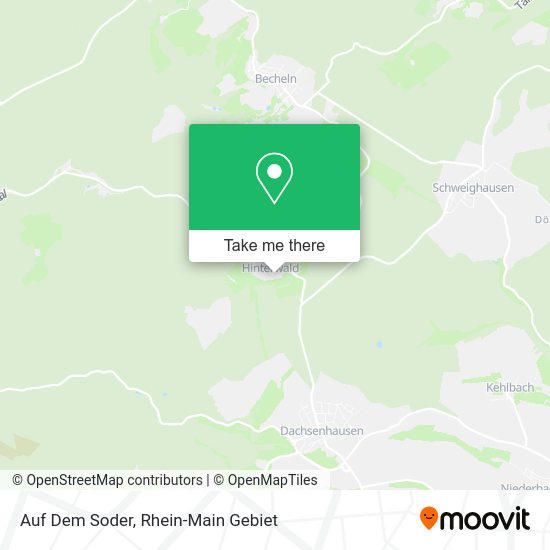 Карта Auf Dem Soder