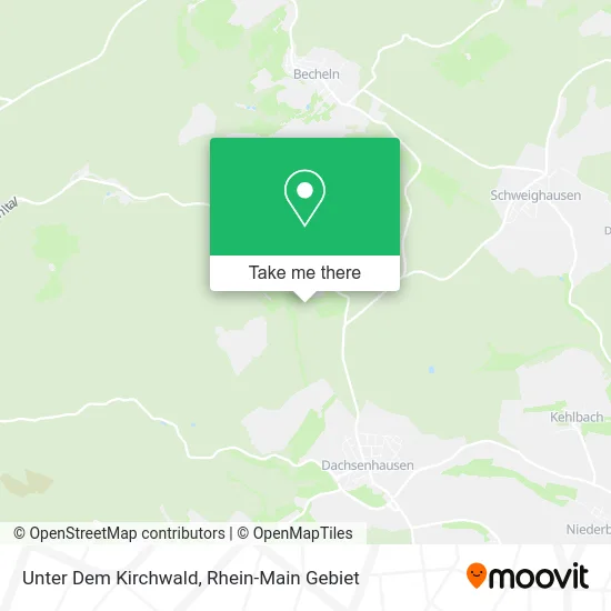 Карта Unter Dem Kirchwald