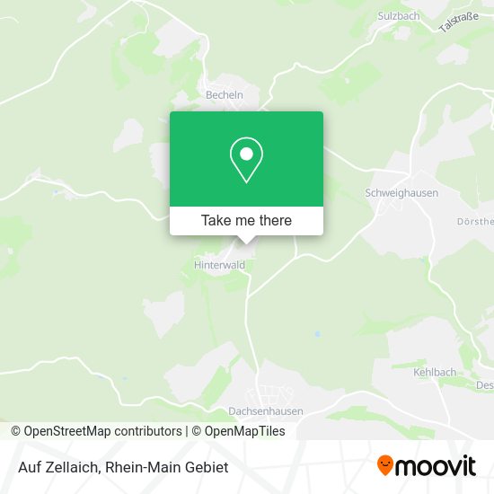 Карта Auf Zellaich