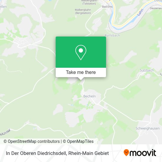 Карта In Der Oberen Diedrichsdell