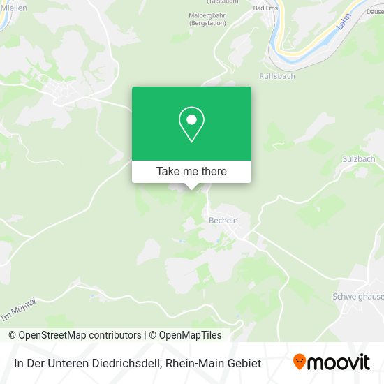 Карта In Der Unteren Diedrichsdell