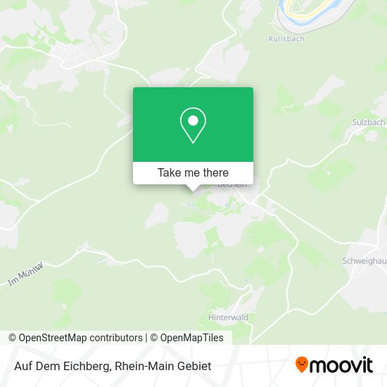 Карта Auf Dem Eichberg