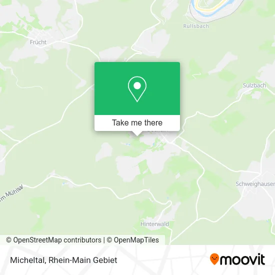 Карта Micheltal