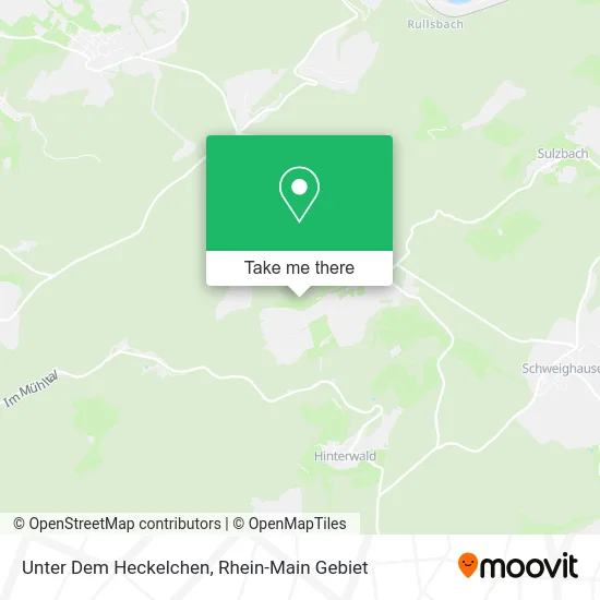Карта Unter Dem Heckelchen