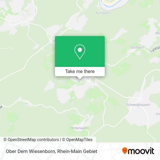 Карта Ober Dem Wiesenborn