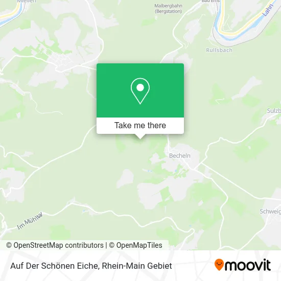Карта Auf Der Schönen Eiche