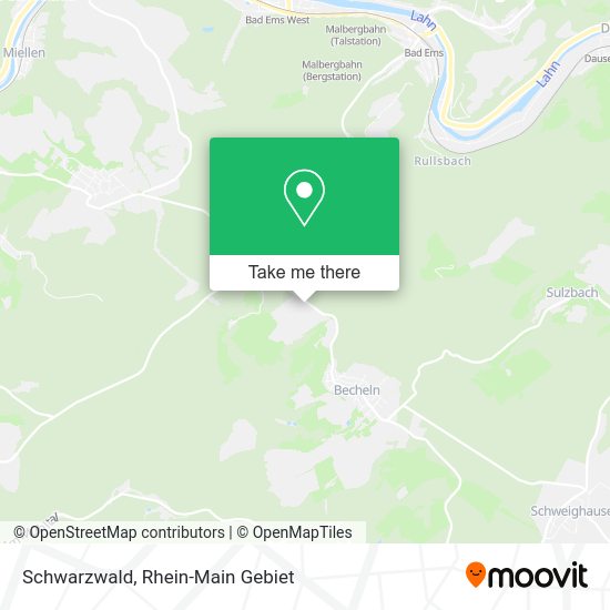Карта Schwarzwald