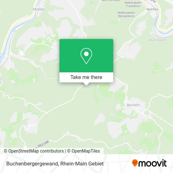 Карта Buchenbergergewand