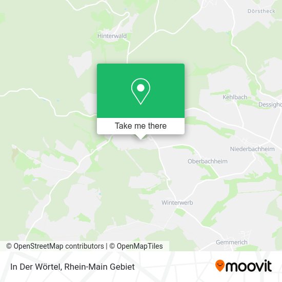 Карта In Der Wörtel