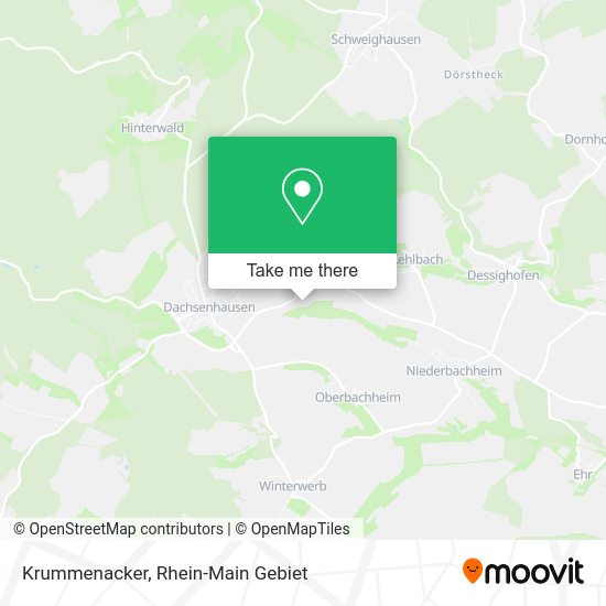Карта Krummenacker