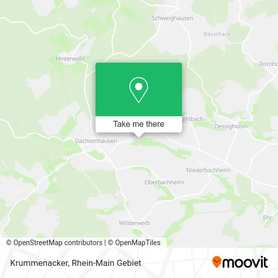 Карта Krummenacker