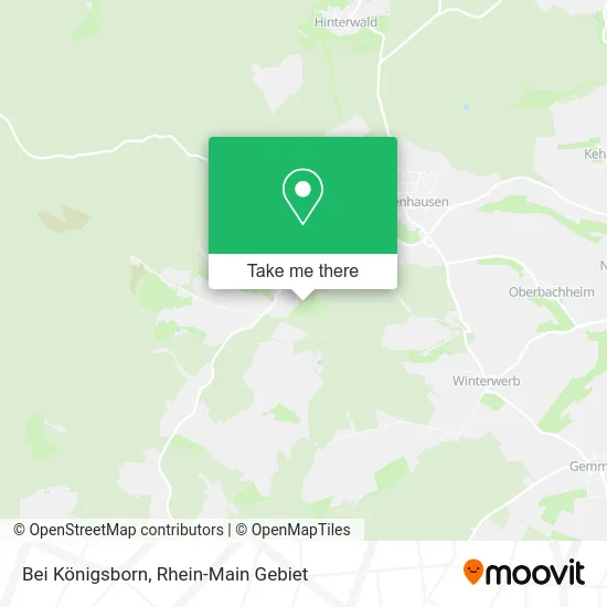 Карта Bei Königsborn