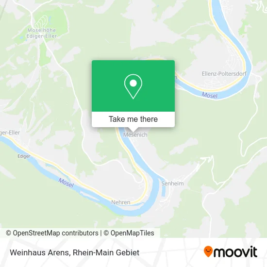 Карта Weinhaus Arens