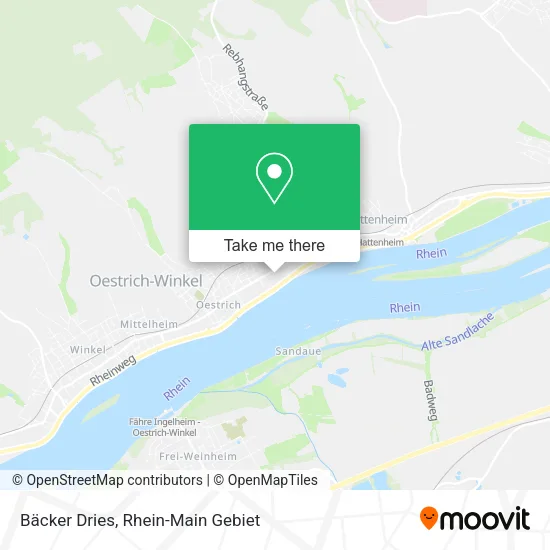 Bäcker Dries map