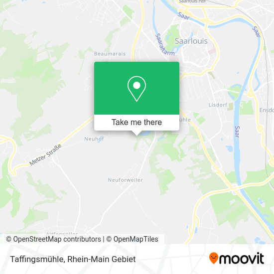 Карта Taffingsmühle
