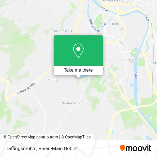 Карта Taffingsmühle