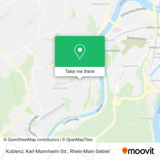 Карта Koblenz, Karl-Mannheim-Str.