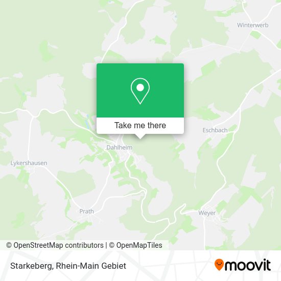 Карта Starkeberg