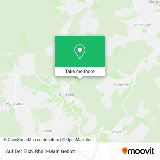 Карта Auf Der Eich