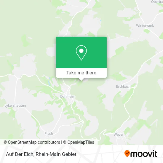Карта Auf Der Eich