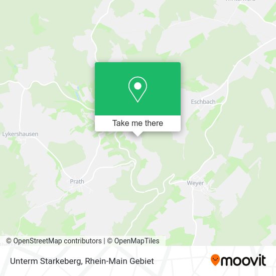 Карта Unterm Starkeberg