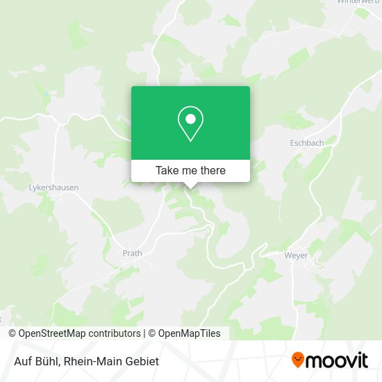 Карта Auf Bühl