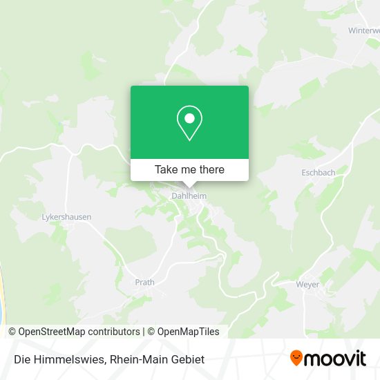 Карта Die Himmelswies