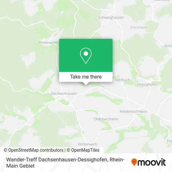 Карта Wander-Treff Dachsenhausen-Dessighofen