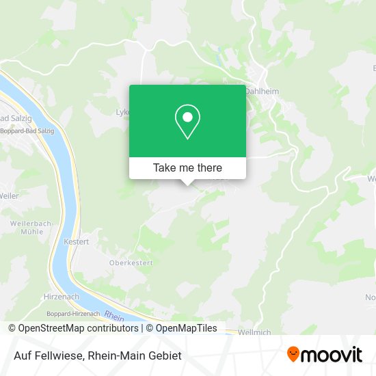 Карта Auf Fellwiese
