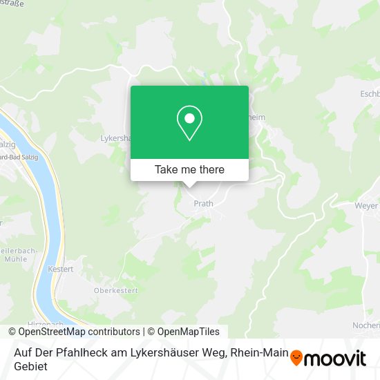 Карта Auf Der Pfahlheck am Lykershäuser Weg