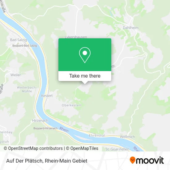 Карта Auf Der Plätsch