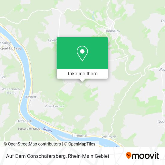 Карта Auf Dem Conschäfersberg