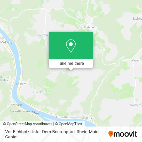 Карта Vor Eichholz Unter Dem Beurenpfad
