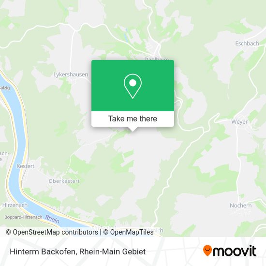 Hinterm Backofen map